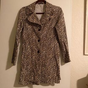 1990’s vintage leopard print jacket